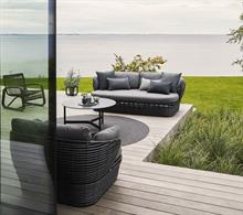 Loungesofa til terrassen - Cane-line basket 